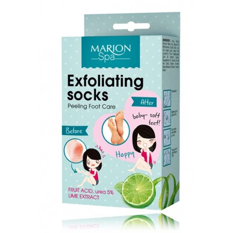 Marion Spa Exfoliating Socks koorimiskomplekt jalgadele