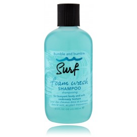 Bumble and Bumble Surf Foam Wash Shampoo tekstuuri andev šampoon