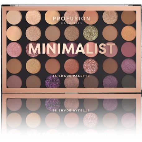 Profusion Cosmetics Minimalist 35 Shade Palette lauvärvipalett