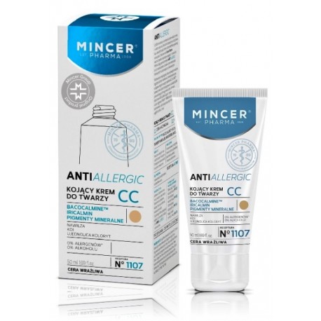 MINCER PHARMA Antiallergic No.1107 Soothing CC rahustav CC näokreem