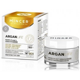 MINCER PHARMA Argan Life 50+ No.801 Face Cream igapäevane näokreem