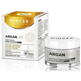 MINCER PHARMA Argan Life 50+ No.802 Face toitev päeva- ja öökreem