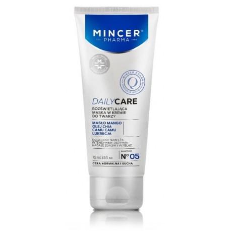 MINCER PHARMA Daily Care No.05 Facial Mask puhastav ja sära andev mask