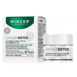 MINCER PHARMA Oxygen Detox SPF20 No.1501 защитный дневной крем для лица для серой и уставшей кожи