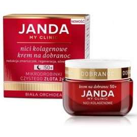 Janda Collagen Threads 24K White Orchid 50+ kortsudevastane öökreem