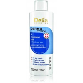 Delia Cosmetics Dermo System Make-up Removal Milk очищающее молочко для лица и глаз