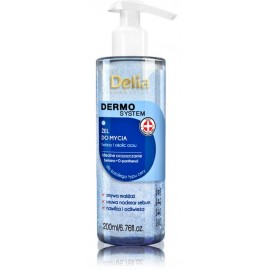 Delia Cosmetics Dermo System Wash Gel näo- ja silmapuhastusgeel