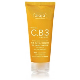 Ziaja Vitamin C.B3 Niacinamide Face Scrub Gel kooriv näogeel