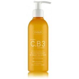 Ziaja Vitamin C.B3 Niacinamide Face Wash Gel õrn näopesugeel