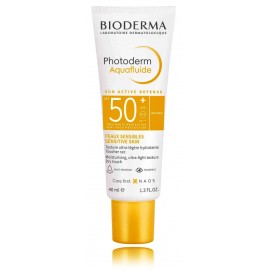 Bioderma Photoderm Aquafluide SPF50+ увлажняющий защитный флюид с матовым эффектом для чувствительной кожи лица