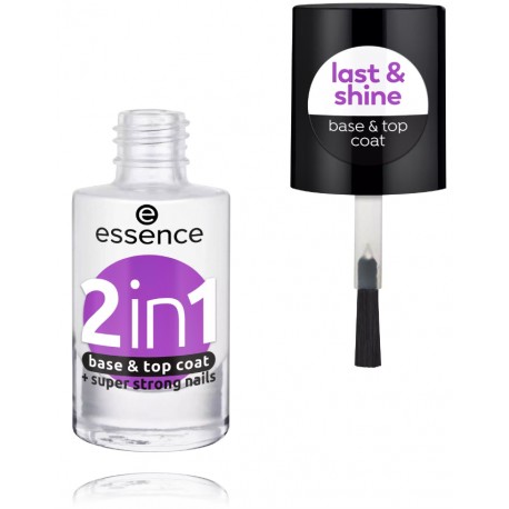 Essence 2in1 Base & Top Coat küünelaki alus- ja pealislakk