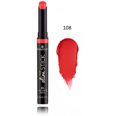 Essence The Slim Stick 6H Long-Lasting Lipstick стойкая матовая помада