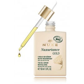 Nuxe Nuxuriance Gold The Oil-Serum Revitalising orgaaniline toitev ja elustav õliseerum kuivale näonahale