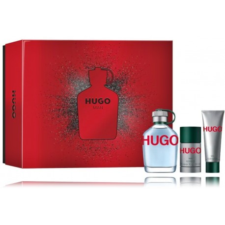 Hugo Boss Hugo komplekt meestele (125 ml EDT + 50 ml dušigeel + 75 ml pulkdeodorant)