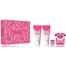 Versace Bright Crystal Absolu komplekt naistele (90 ml EDP + 5 ml EDP + 100 ml dušigeel + 100 ml ihupiim)