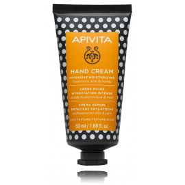 Apivita Intensive Moisturizing Hand Cream Hyaluronic Acid & Honey интенсивно увлажняющий крем для рук