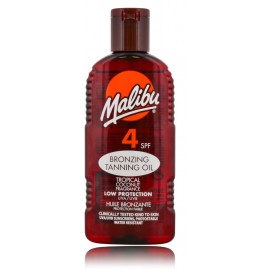 Malibu Bronzing Tanning Oil SPF4 päevitust soodustav kaitseõli