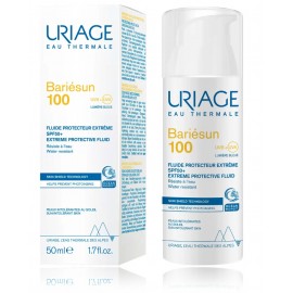 Uriage Bariésun 100 Extreme Protective Fluid SPF50+ защитный флюид для непереносимой солнца кожи лица