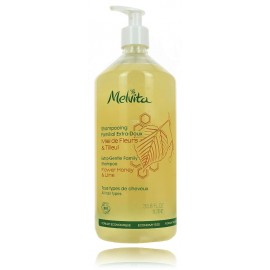 Melvita Extra-Gentle Family Shampoo Flower Honey & Lime экстранежный органический шампунь для всей семьи