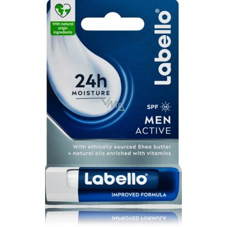 Labello Active Care For Men SPF15 защитный бальзам для губ для мужчин