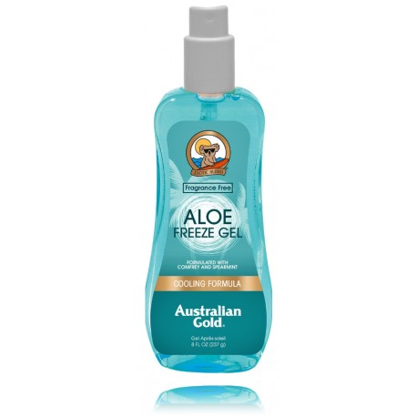 Australian Gold Aloe Freeze Spray Gel Cooling Formula jahutussprei pärast päevitamist