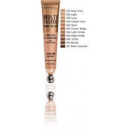 Rimmel Multi Tasker Wake Me Up Concealer & Foundation peitekreem ja jumestuskreem ühes