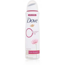 Dove 0% ALU Rose 48h Deodorant pihustatav deodorant naistele ilma alumiiniumsooladeta