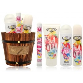 Cuba La Vida komplekt naistele (100 ml EDP + 35 ml EDP + 200 ml kehasprei + 200 ml kehapiim)