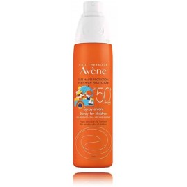 Avène Eau Thermale Spray For Children SPF50+ päikesekaitsesprei lastele