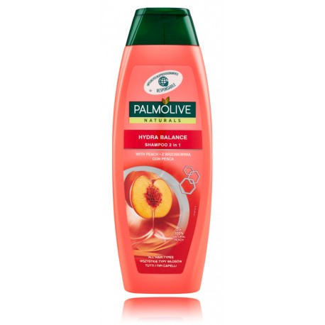 Palmolive Naturals Hydra Balance Shampoo 2 in 1 увлажняющий шампунь для всех типов волос