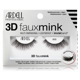 Ardell 3D Faux Mink 859 False Lash Black liimitavad kunstripsmed