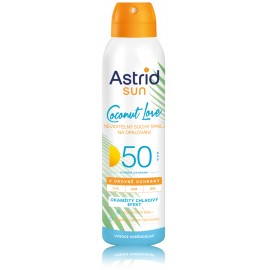 Astrid Sun Coconut Love Spray SPF50 kaitsev udu päikese eest