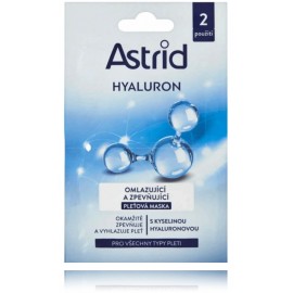 Astrid Hyaluron Rejuvenating And Firming Facial Mask noorendav ja pinguldav kihiline näomask