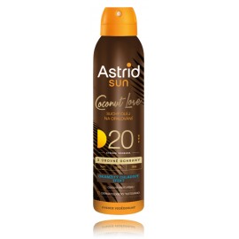 Astrid Sun Coconut Love Dry Oil SPF20 защитное спрей-сухое масло от солнца