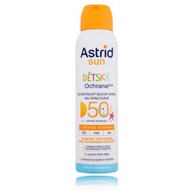 Astrid Sun Kids Dry Spray SPF50 päikesekaitsesprei lastele