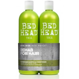 Tigi Bed Head Re-Energize komplekt (750 ml šampoon + 750 ml palsam)