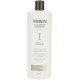 Nioxin System 1 Cleanser шампунь 1000 мл.