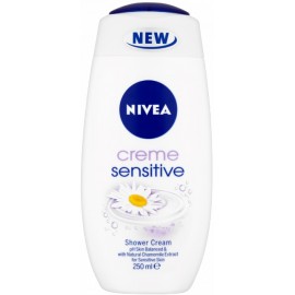 Nivea Creme Sensitive dušo kremas jautriai odai 250 ml.