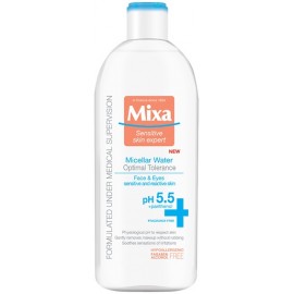 Mixa Cleansing Micellar Water мицеллярная вода для чувствительной и раздраженной кожи