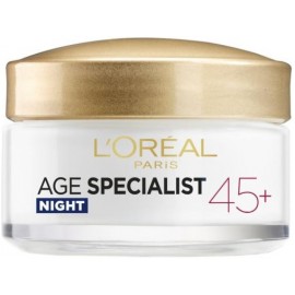 L'oreal Age Specialist 45+ ночной крем от морщин 50 мл.