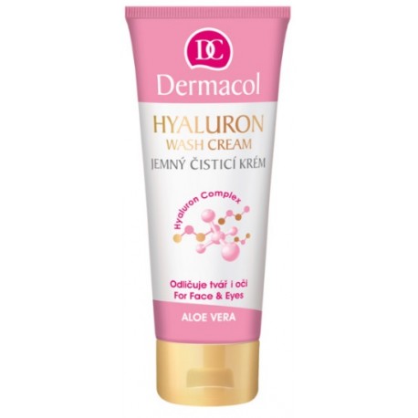 Dermacol Hyalluron Therapy Wash Cream очищающее средство для лица и глаз100 мл.