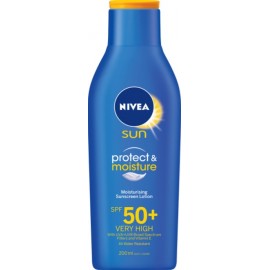 Nivea Sun Protect & Moisture niisutav päikesekaitsepiim SPF50 200 ml