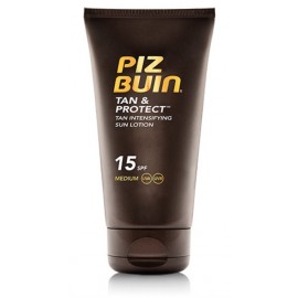 Piz Buin Tan&Protect Tan Intensifying Sun Lotion SPF15 päikesekaitsepiim kiiremaks päevitumiseks 150 ml