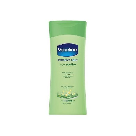 Vaseline Intensive Care Aloe Soothe rahustav ihupiim kuivale nahale 200 ml