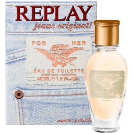 Replay Jeans Original! For Her EDT naistele