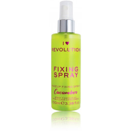 Makeup Revolution I Heart Revolution Fixing Spray Cucumber meigifiksaator 100 ml