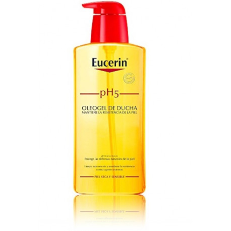 Eucerin Lipid-replenishing pH5 Shower Oil Очищающее средство на масляной основе для сухой кожи 400 мл.