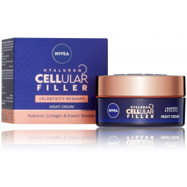 Nivea Hyaluron CELLular Filler Reshape kortsudevastane öökreem 50 ml