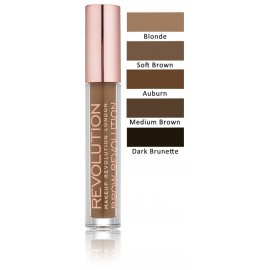 Makeup Revolution Brow Revolution kulmugeel pintsliga 3.8 g