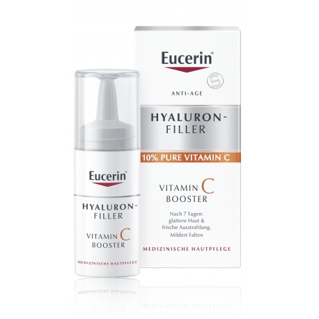 Eucerin Hyaluron-Filler Vitamin C Booster подсвечивающая сыворотка